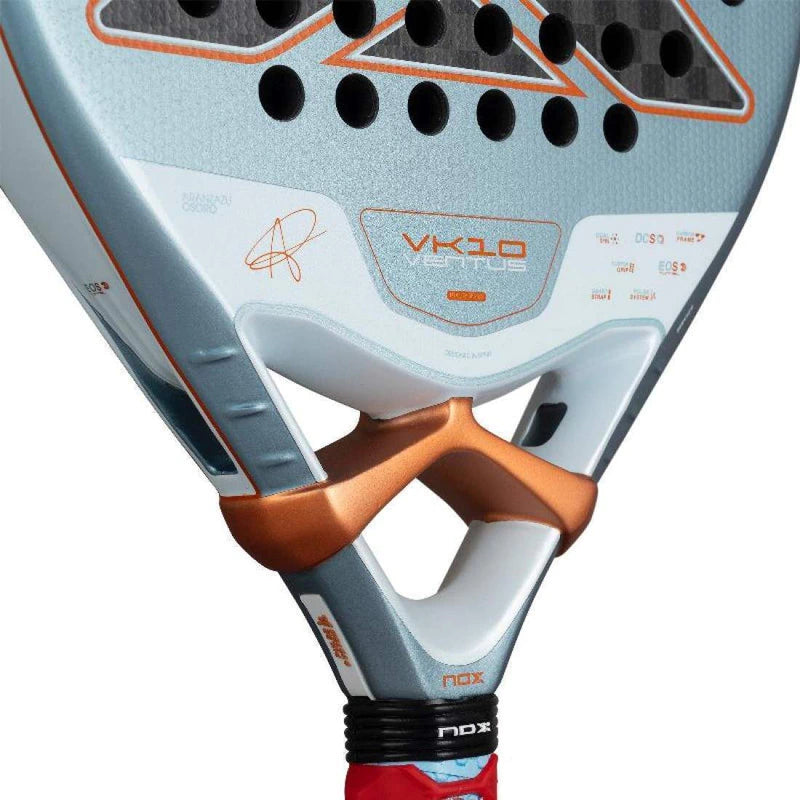 Pala Padel Nox Vk10 Ventus Control 12k Aranzazu Osoro 2026 Azul Acero Azul Claro