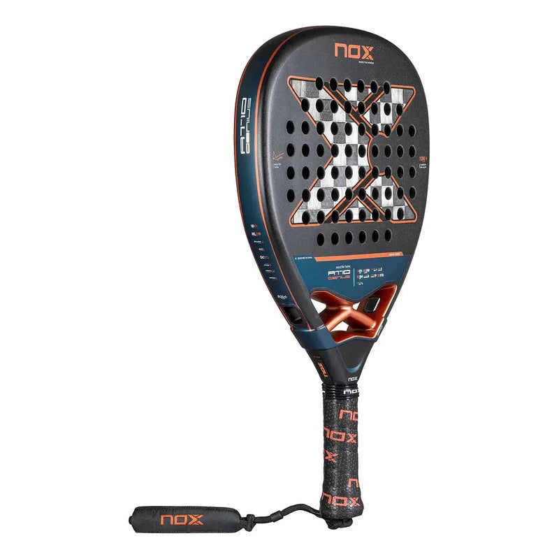 Pala de Padel Nox At10 Attack 18k 2025 Color Gris Oscuro
