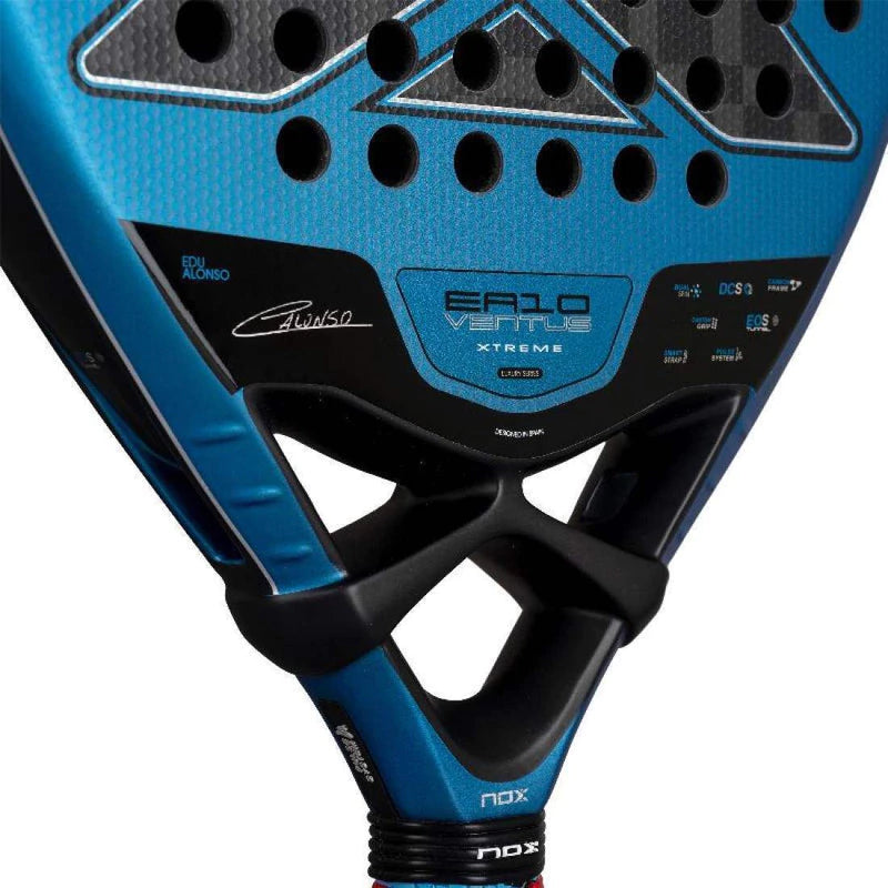Pala de Padel Nox Ea10 Ventus Attack 12k Xtrem Edu Alonso 2026 Azul
