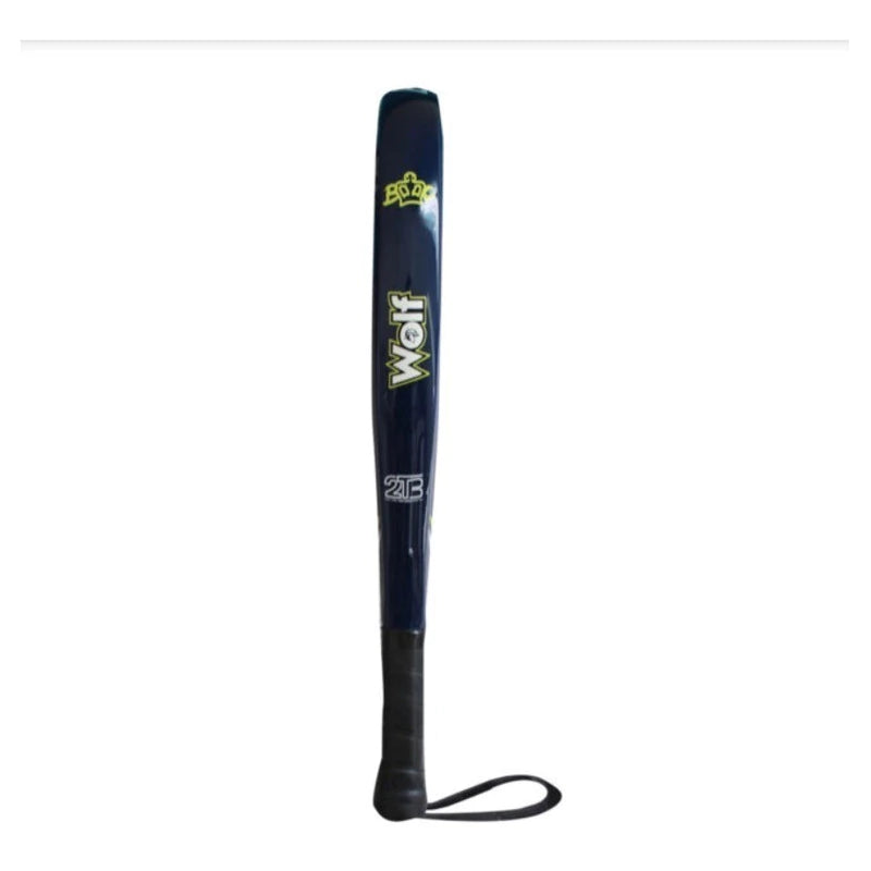 Pala Padel Black Crown Wolf Negro/verde/blanco