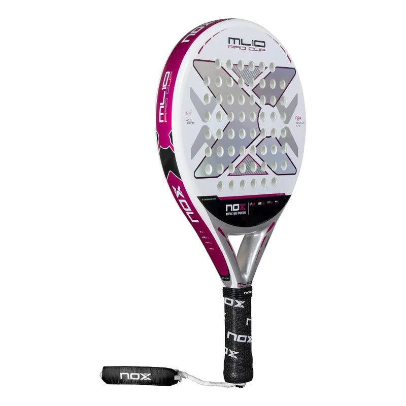 Pala de Padel Nox Ml 10 Pro Cup Silver By Miguel Lamperti 2025 Blanco