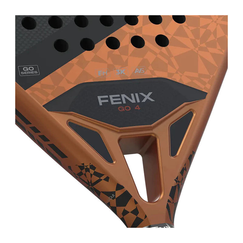 Pala de Padel Siux Fenix Go 4 Carbono 3k Naranja