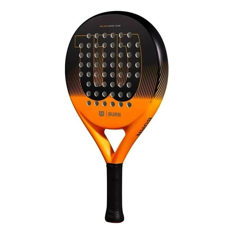 Pala de Padel Burn Team Wilson Color Naranja/negro