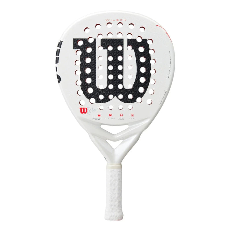 Pala De Padel Wilson Bela Ls V3 Color Blanco