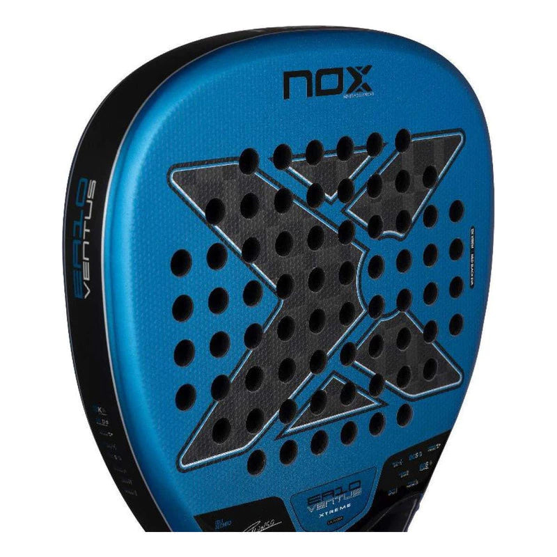 Pala de Padel Nox Ea10 Ventus Attack 12k Xtrem Edu Alonso 2026 Azul