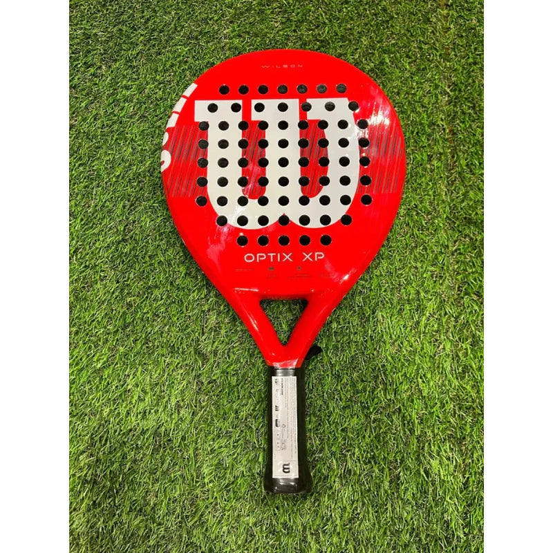 Pala Padel Wilson Optix Xp Incluye Pelotas Padel Rush Rojo