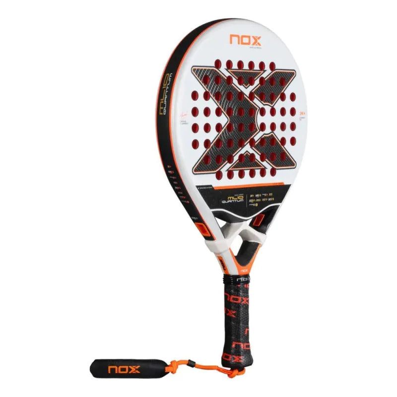 Pala de Padel Nox Ml10 Miguel Lamperti Quantum 3k 2025 Blanco