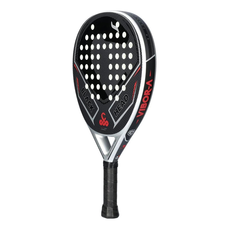 Pala de Padel Vibora Black Head 2024 Carbono Gris Oscuro