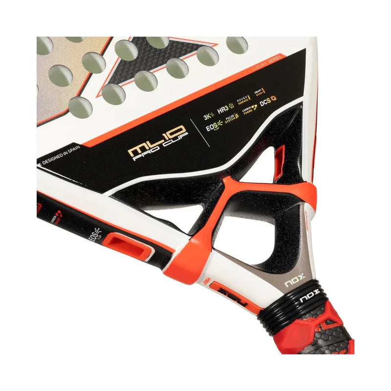 Pala Nox Ml10 Luxury Pro Cup 2024 + Funda+ Overgrip Color Blanco