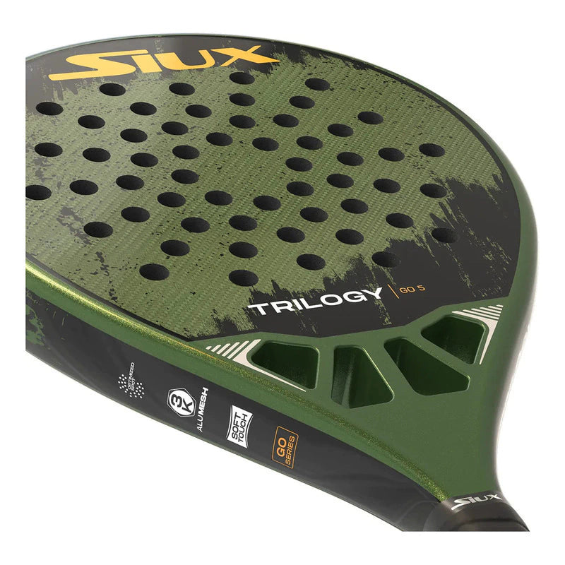 Pala Padel Siux Trilogy Go 5 2025 Verde Musgo