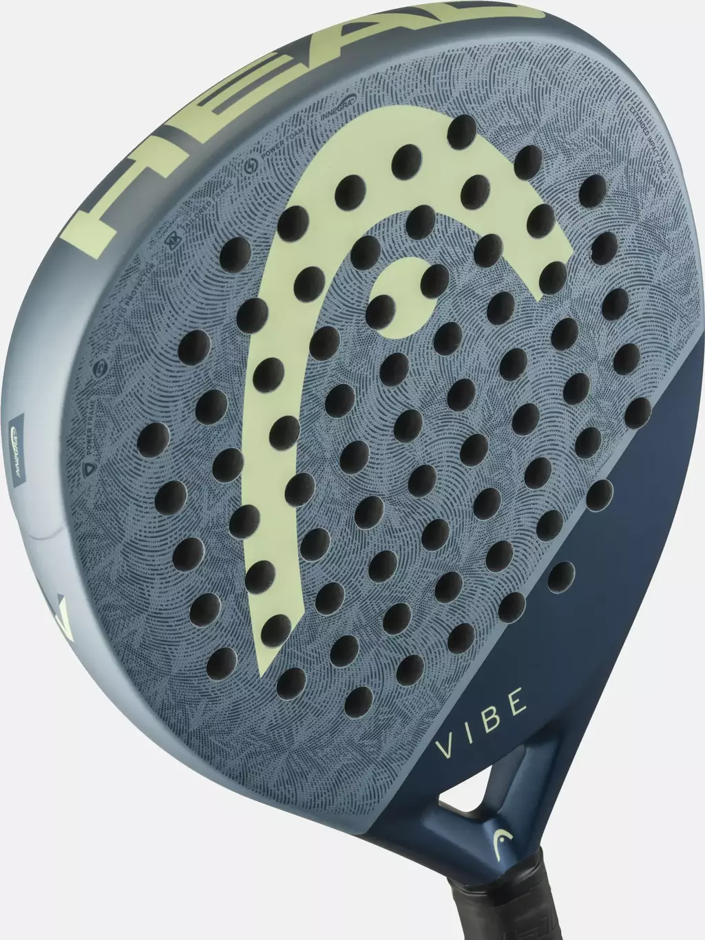 Pala Head Vibe Azul Amarillo 2026