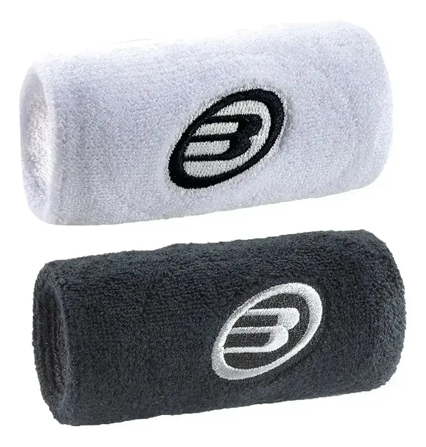 Muñequera Bullpadel BPMU2541 Blanco/ Negro