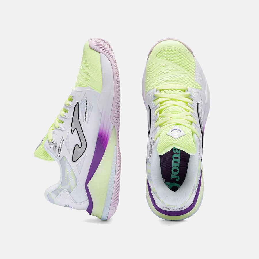 Tenis de Padel Joma Spin Lady 2628 Amarillo