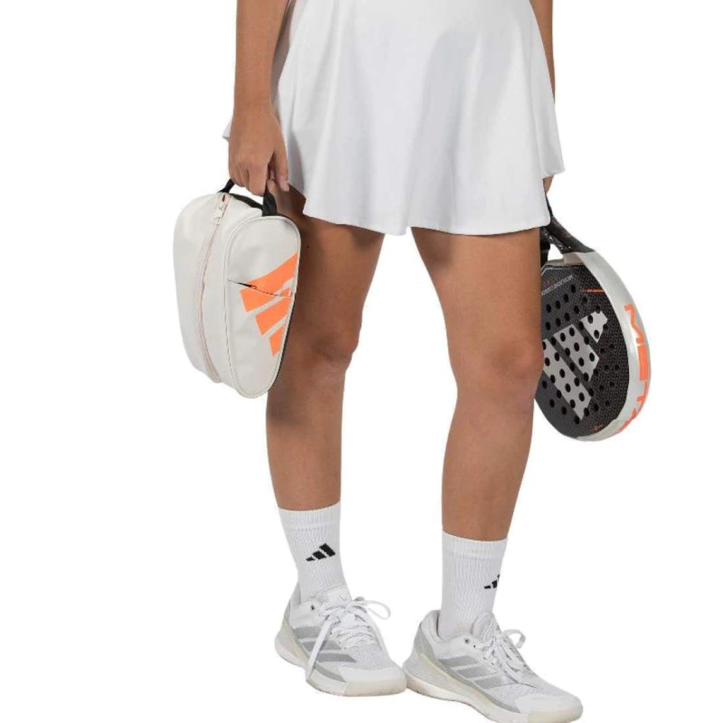 Neceser Adidas 3.5 Blanco Tiza Naranja