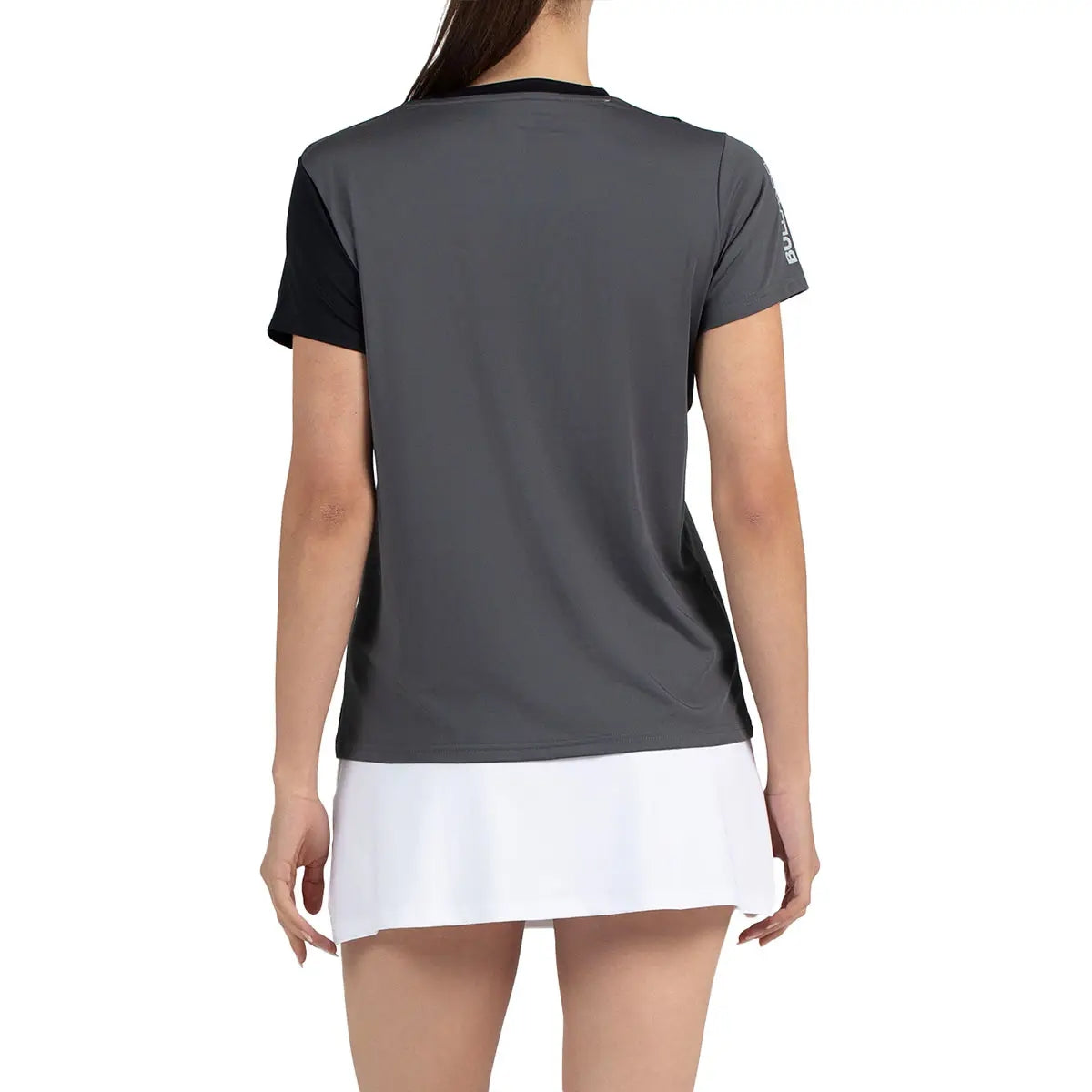 Camiseta Bullpadel Palomero Antracita Mujer