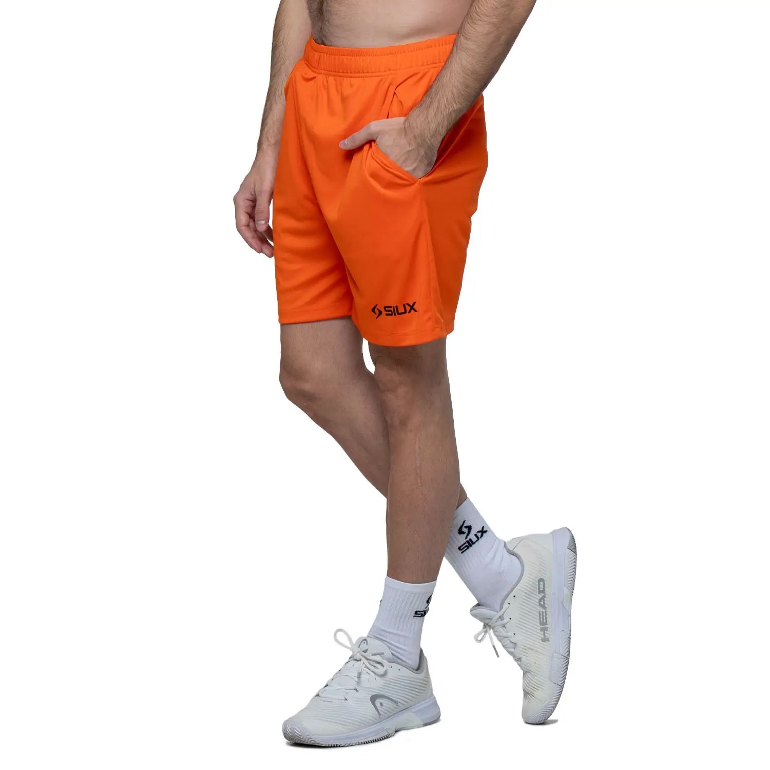 Short Siux Club 26 Hombre Naranja