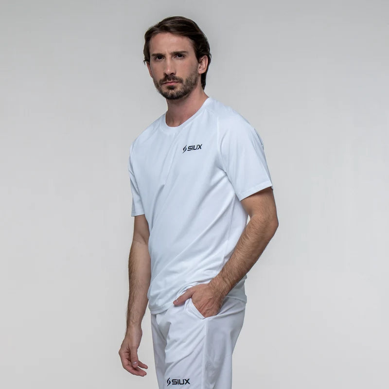 Camiseta Siux Match 26 Hombre Blanco