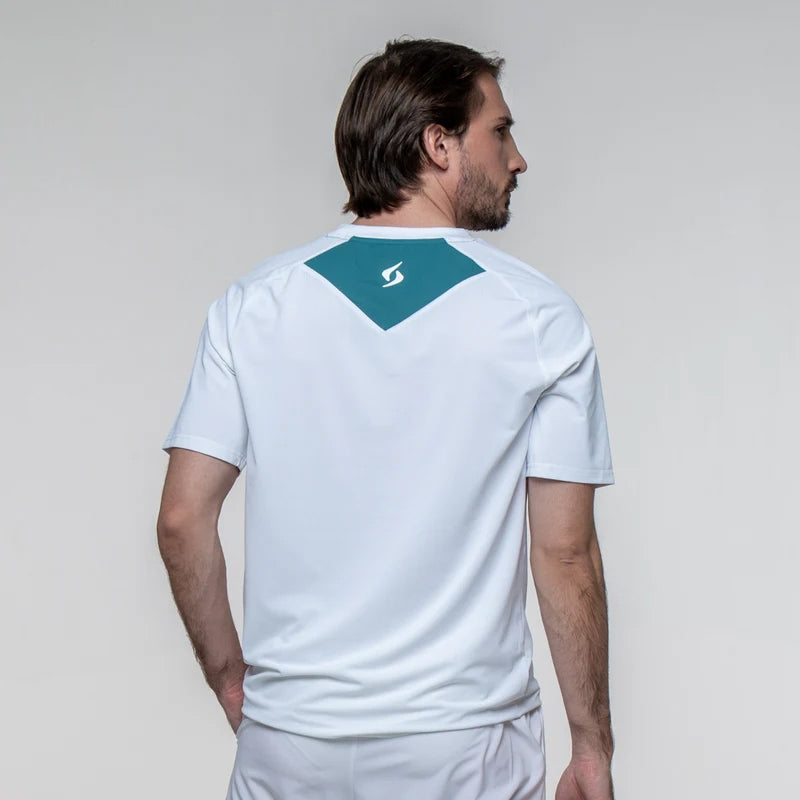 Camiseta Siux Match 26 Hombre Blanco