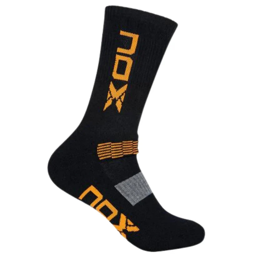 Calcetín Tecnico Hombre Nox Negro/Naranja