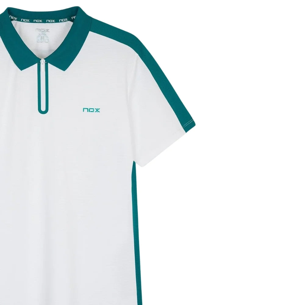 Nox POLO HOMBRE PRO WHITE/IVY GREEN 26