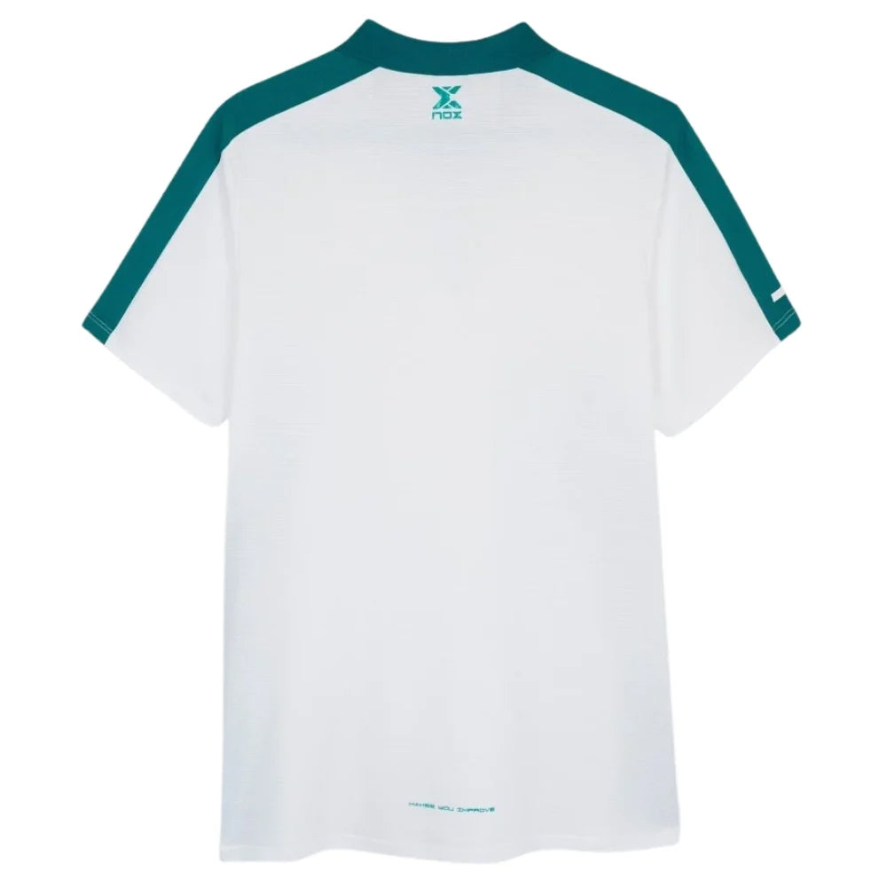 Nox POLO HOMBRE PRO WHITE/IVY GREEN 26