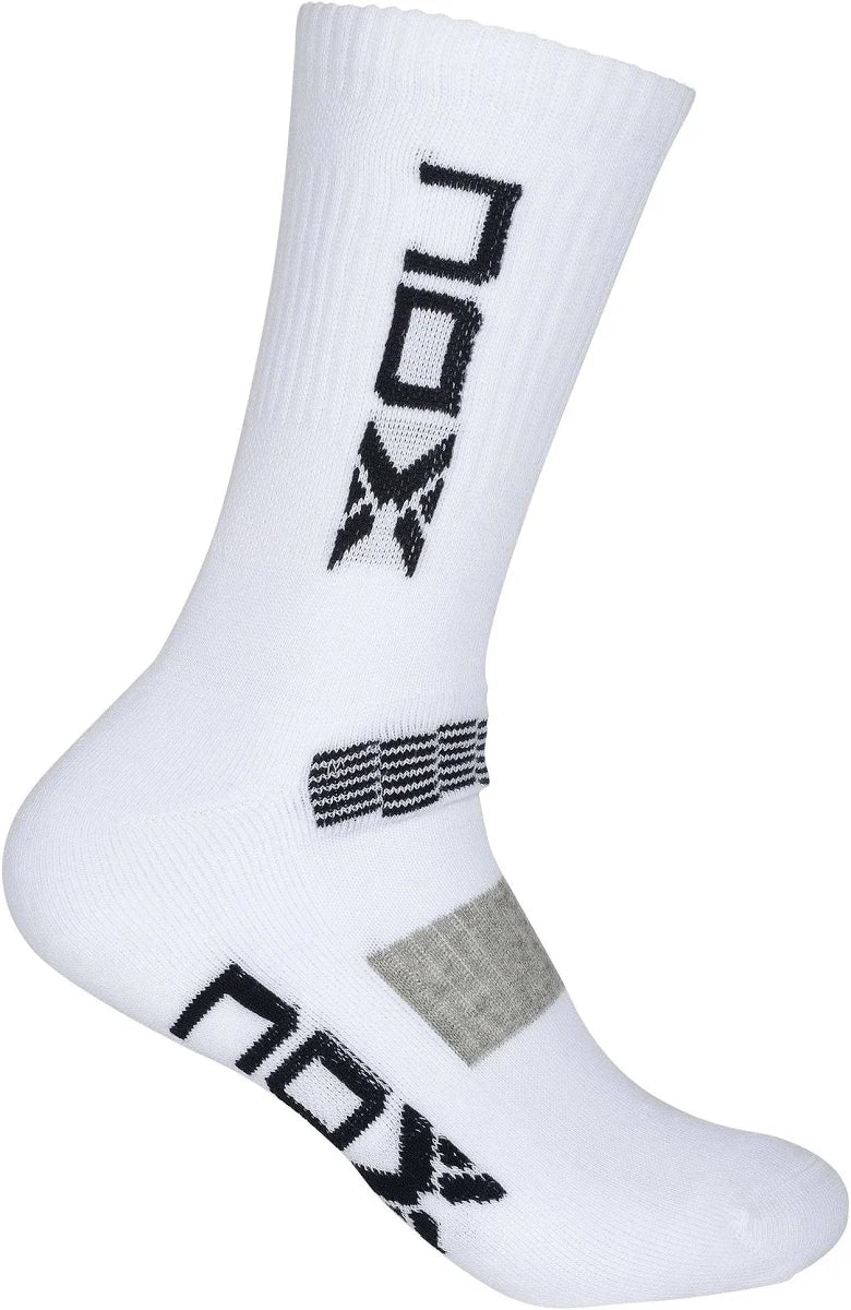 CALCETINES HOMBRE MC BLANCOS CON LOGO AZUL