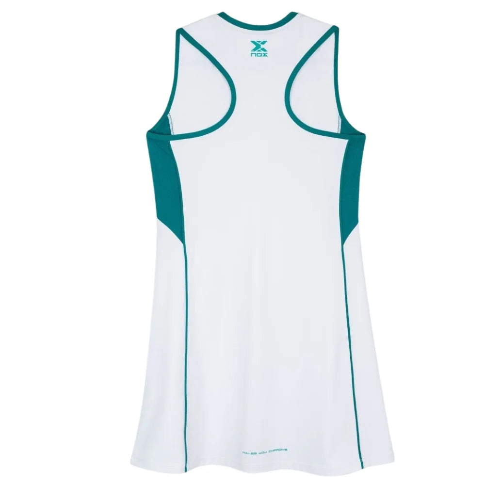 VESTIDO NOX MUJER PRO WHITE/ IVY GREEN 26