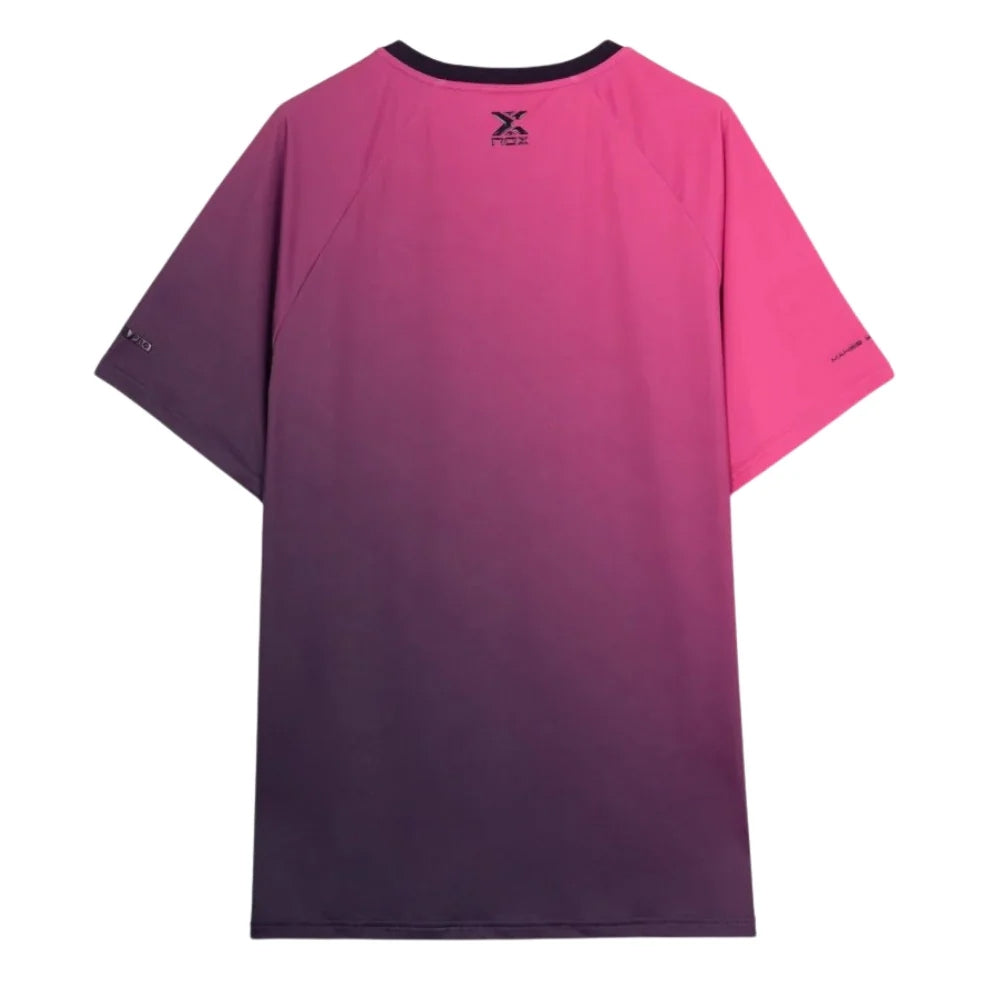 Camiseta Nox Hombre Pro Blackberry Rose Degraded