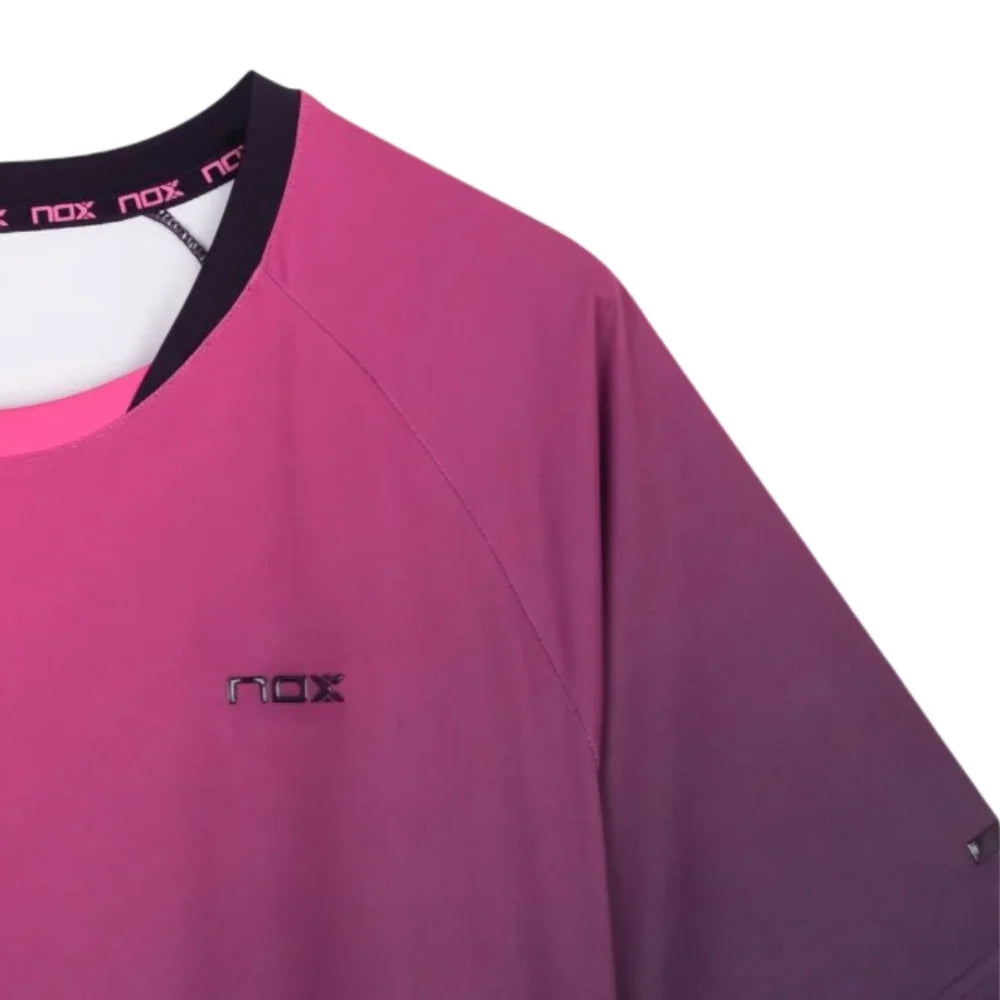Camiseta Nox Hombre Pro Blackberry Rose Degraded