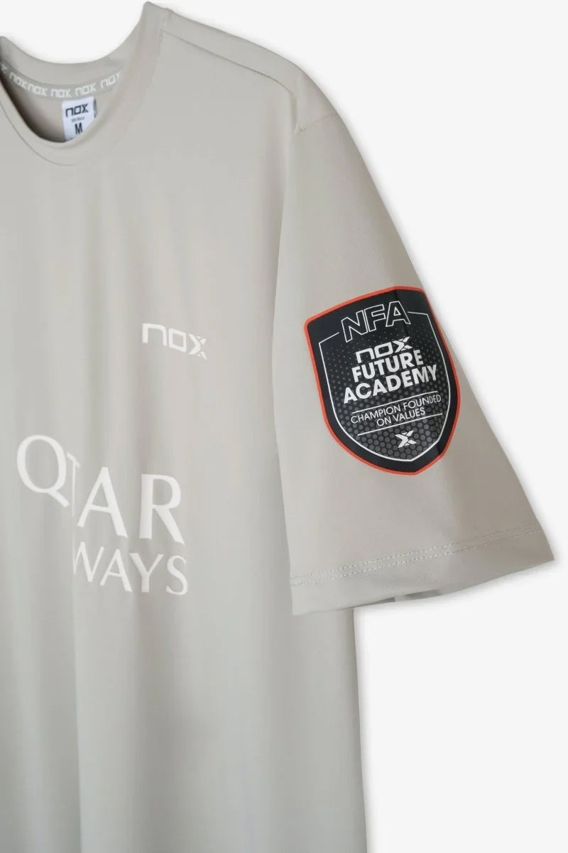 NOX CAMISETA SPONSORS AT10 LIGHT GREY 25