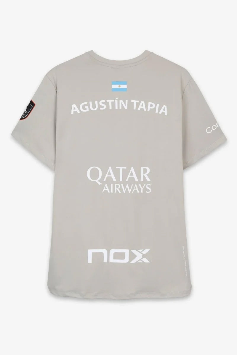 NOX CAMISETA SPONSORS AT10 LIGHT GREY 25