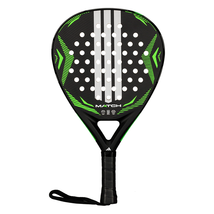 Pala de Padel Adidas Match Black Lime 2026