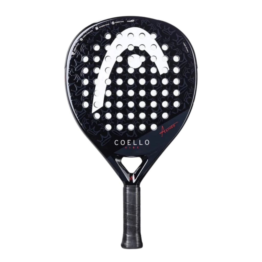 Pala de Padel Head Arturo Coello Vibe 2025 Negro - Negro