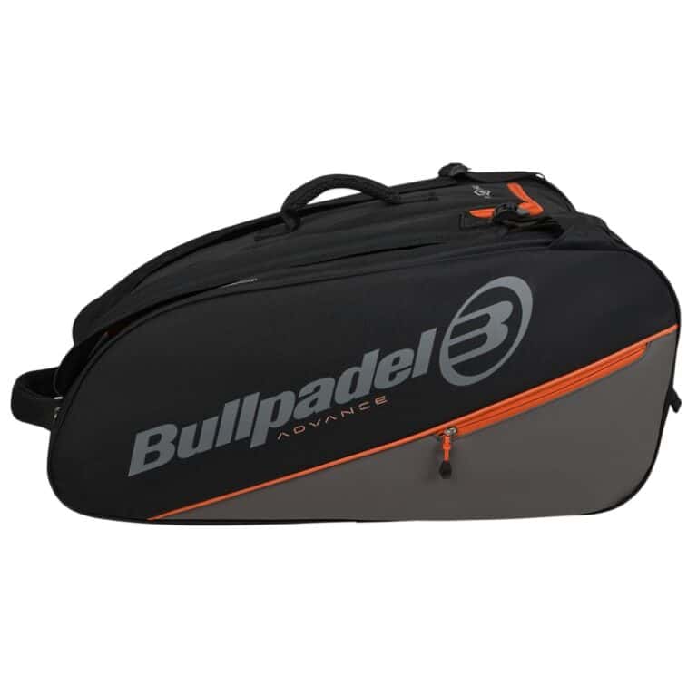 PALETERO BULLPADEL ADVANCE NEGRO/NARANJA