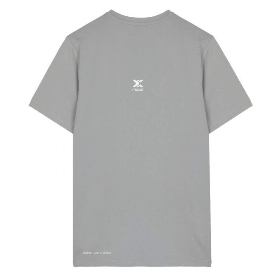 Camiseta Nox Team Regular Grey Hombre