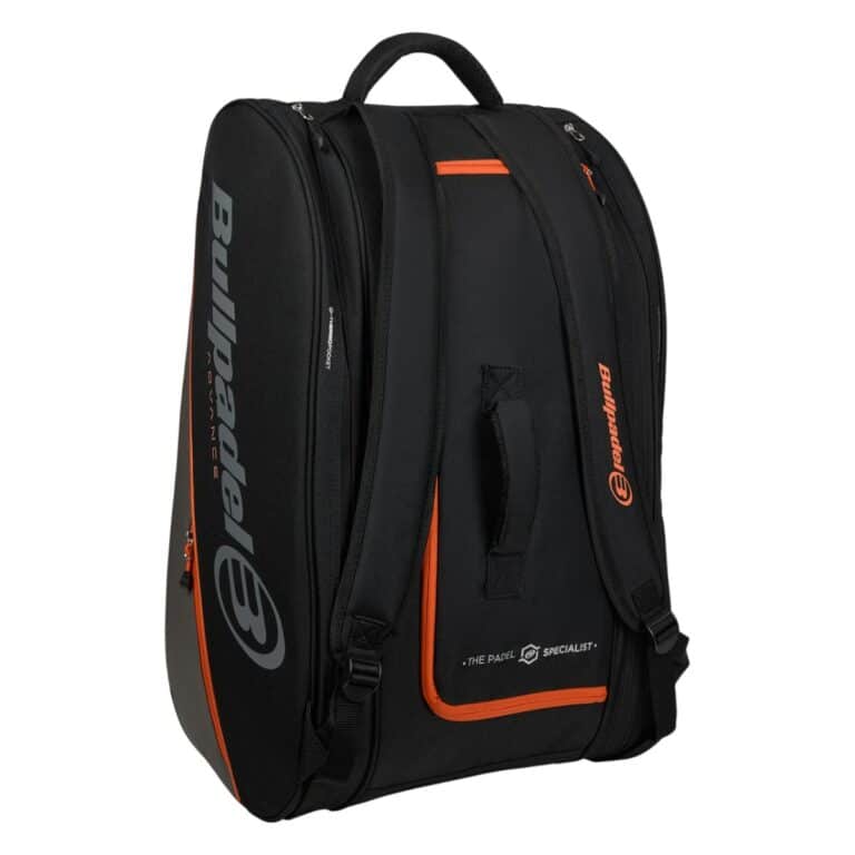 PALETERO BULLPADEL ADVANCE NEGRO/NARANJA