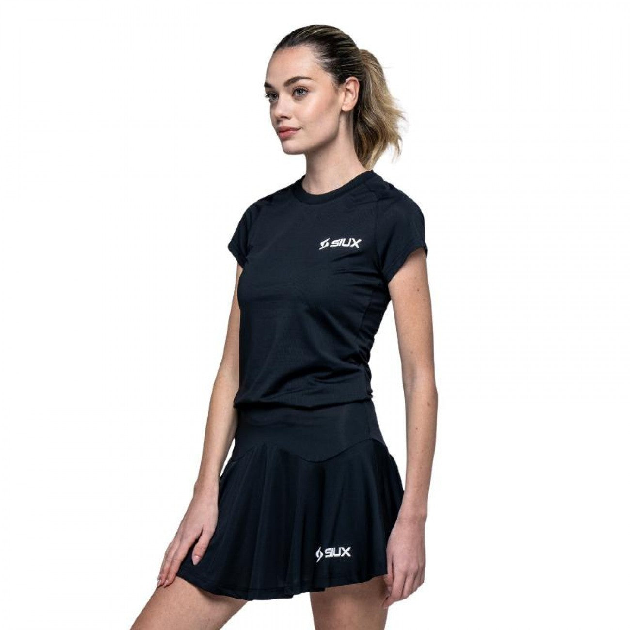 Camiseta Siux Match 26 Mujer Negra