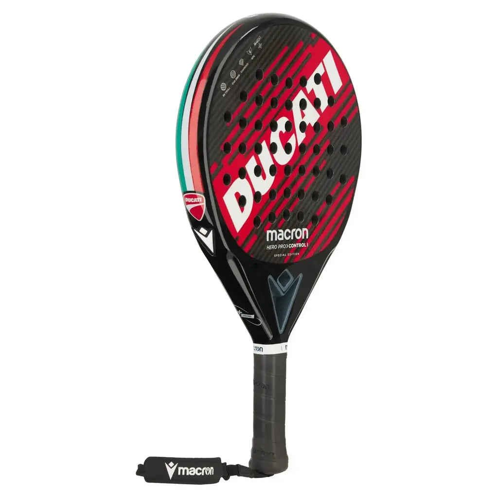 Pala de padel Macron x Ducati Hero Pro Control