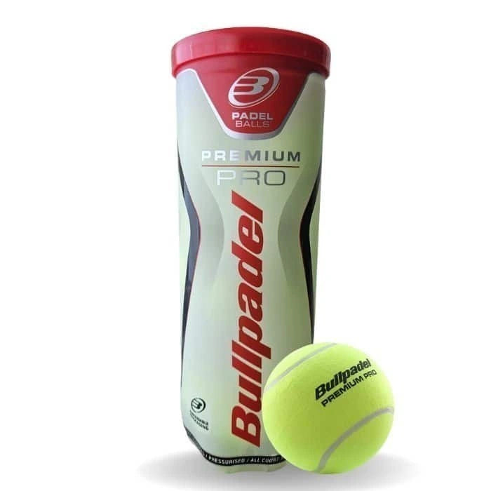 Pack de 3 Botes de Pelotas Bullpadel Premium Pro