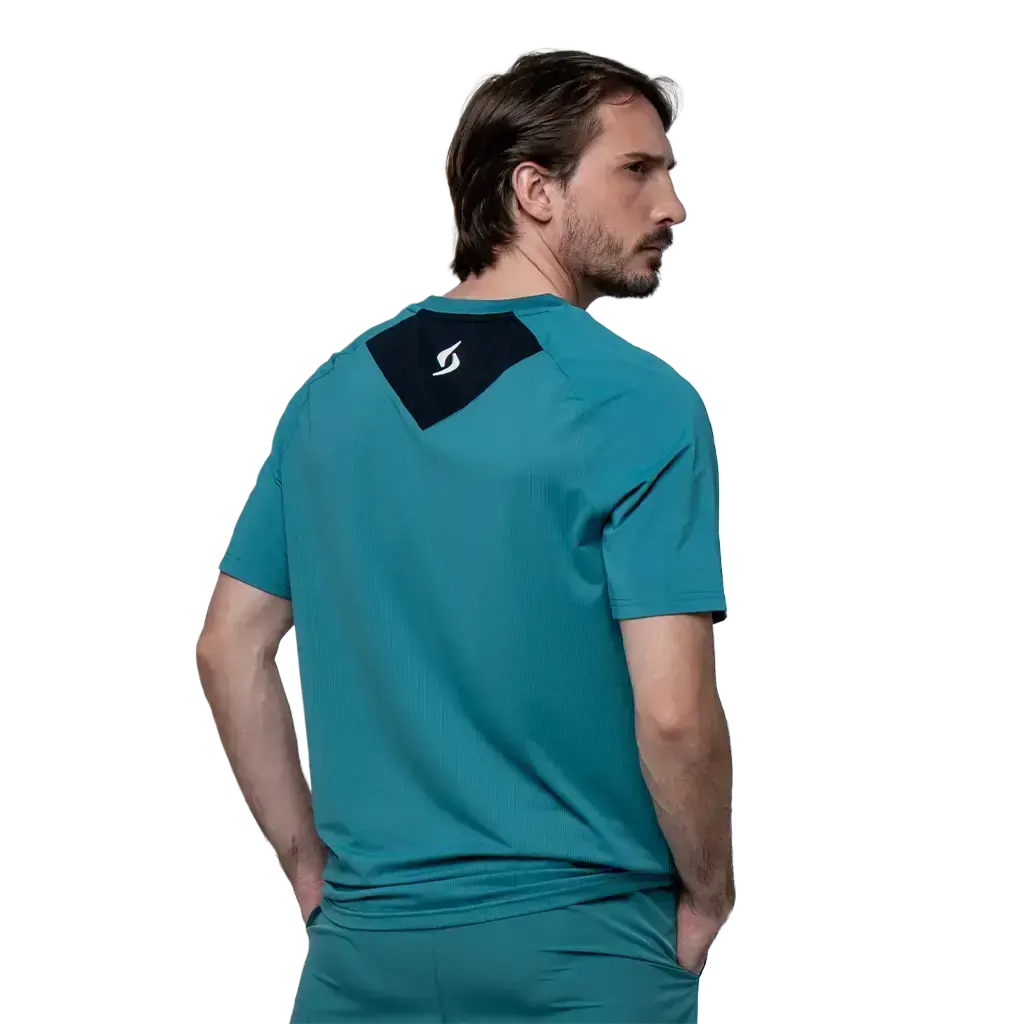 Camiseta Siux Match 26 Hombre Verde