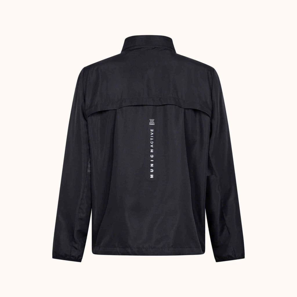 Chamarra Munich Rompevientos Black