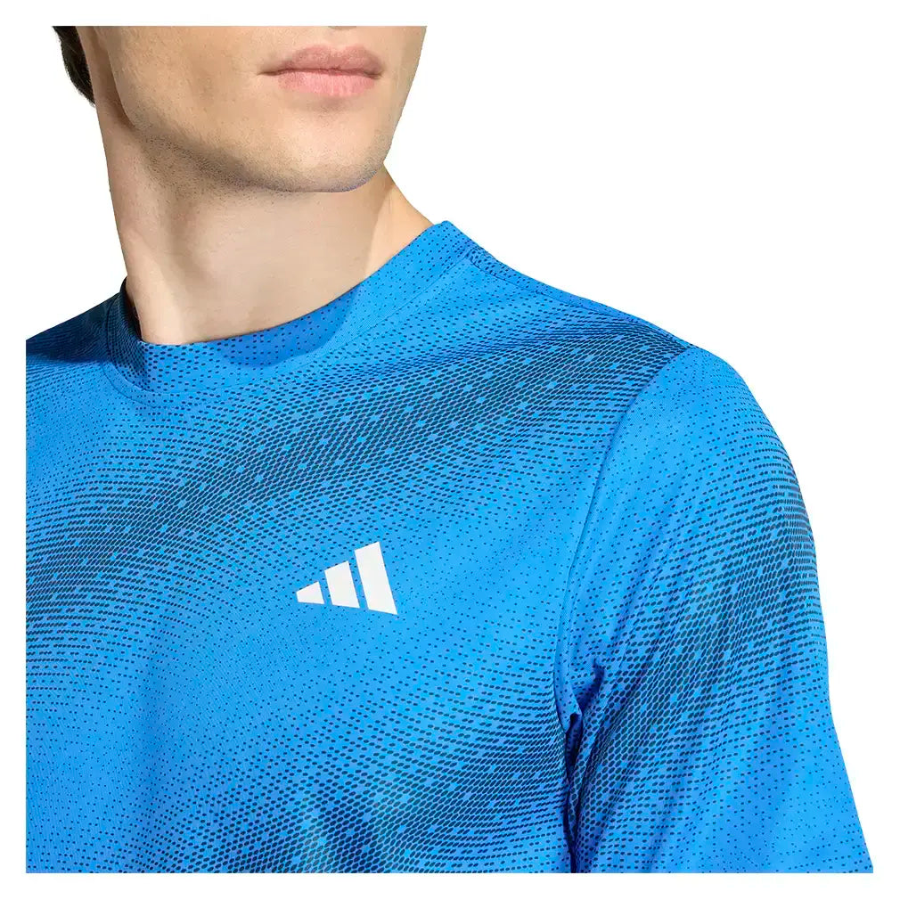 Camiseta Adidas Club Graph Tee Glory Blue