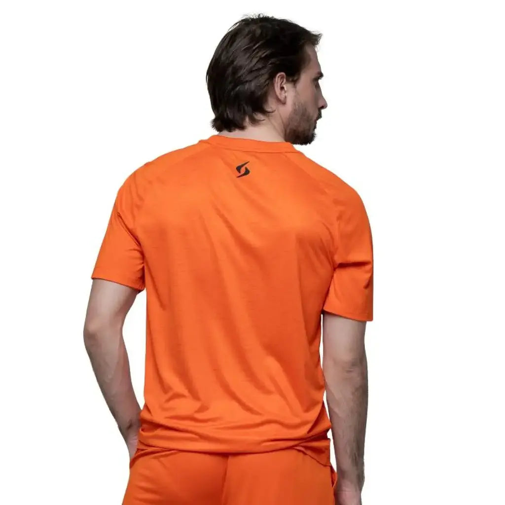 Camiseta Siux Club 26 Hombre Naranja