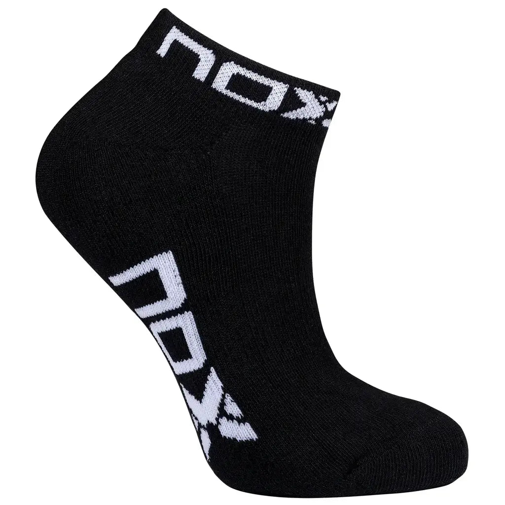 Calcetín Tobillero Mujer Nox Negro/Blanco