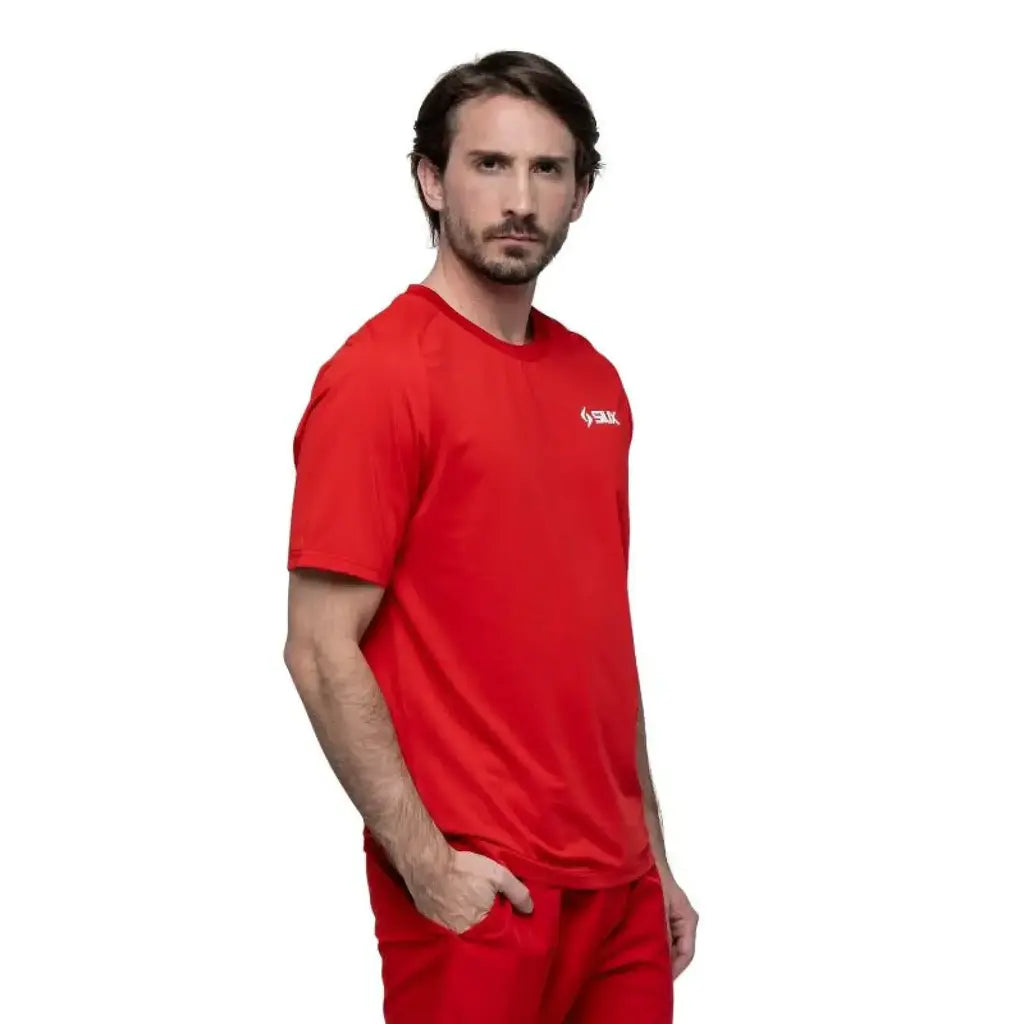 Camiseta Siux Match 26 Hombre Roja