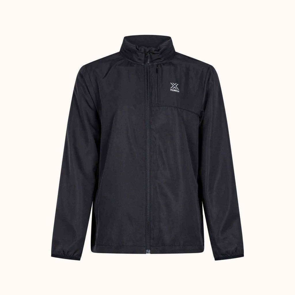 Chamarra Munich Rompevientos Black