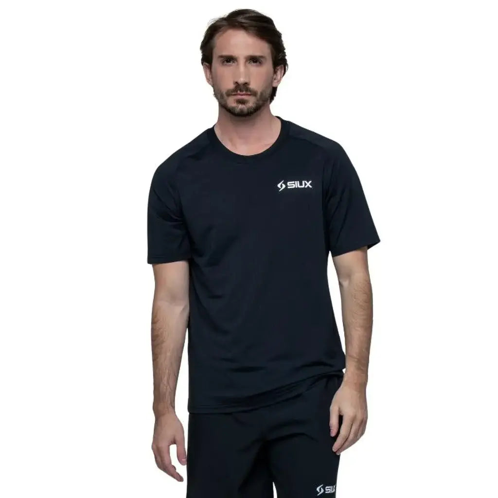 Camiseta Siux Match 26 Hombre Negra