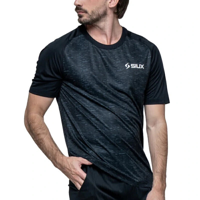 Camiseta Siux Club 26 Hombre Negro