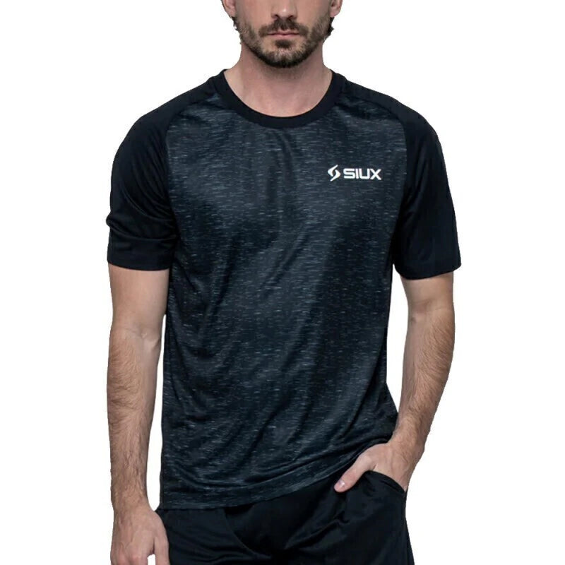 Camiseta Siux Club 26 Hombre Negro
