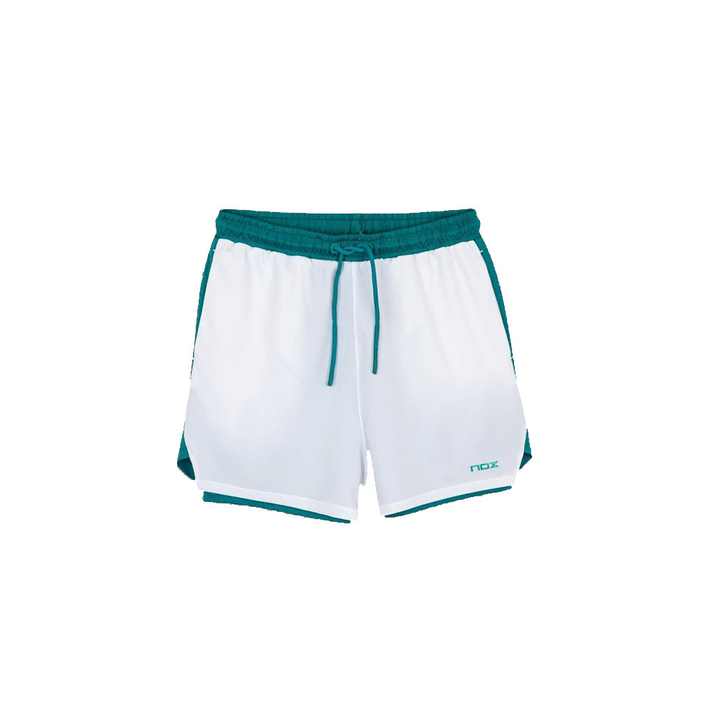 Short Nox Hombre Pro White/Ivy Green